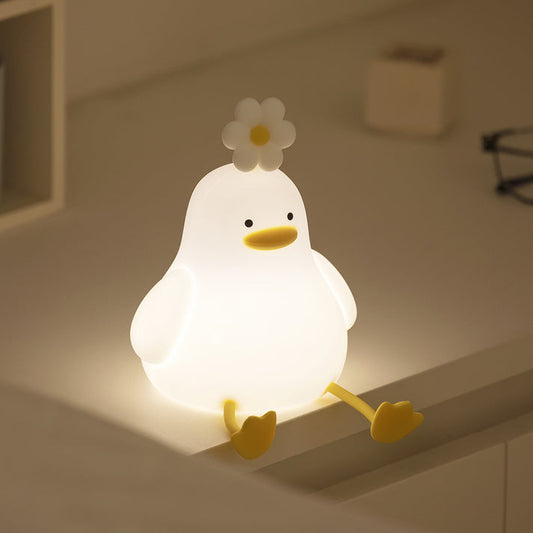 Silicone Duck Touch Lamp 🐤✨