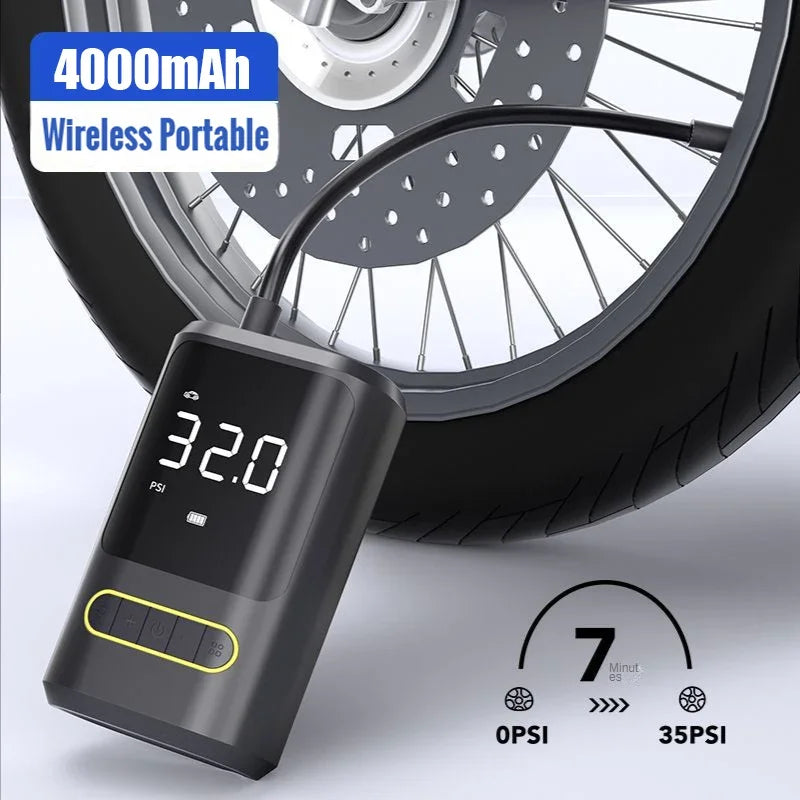 150PSI Portable Wireless Car Air Compressor