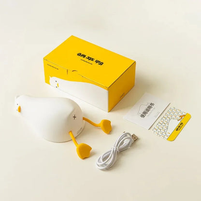 Lying Flat Duck Silicone Night Light 🦆💤