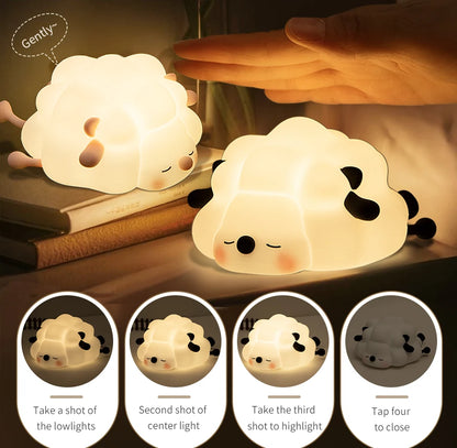 Sheep Silicone Night Light 🐑✨