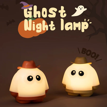 🕵️‍♂️ Detective Ghost Silicone Night Light