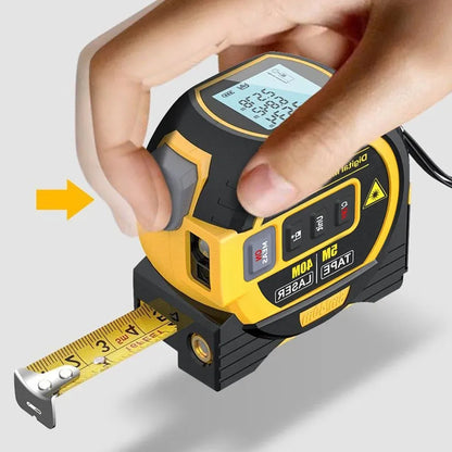 3-in-1 Digital Laser Rangefinder – 40m Multifunctional Measurement Tool 📏🔦