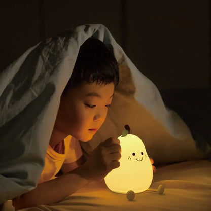 Fruit Silicone Night Light 🍑🥭
