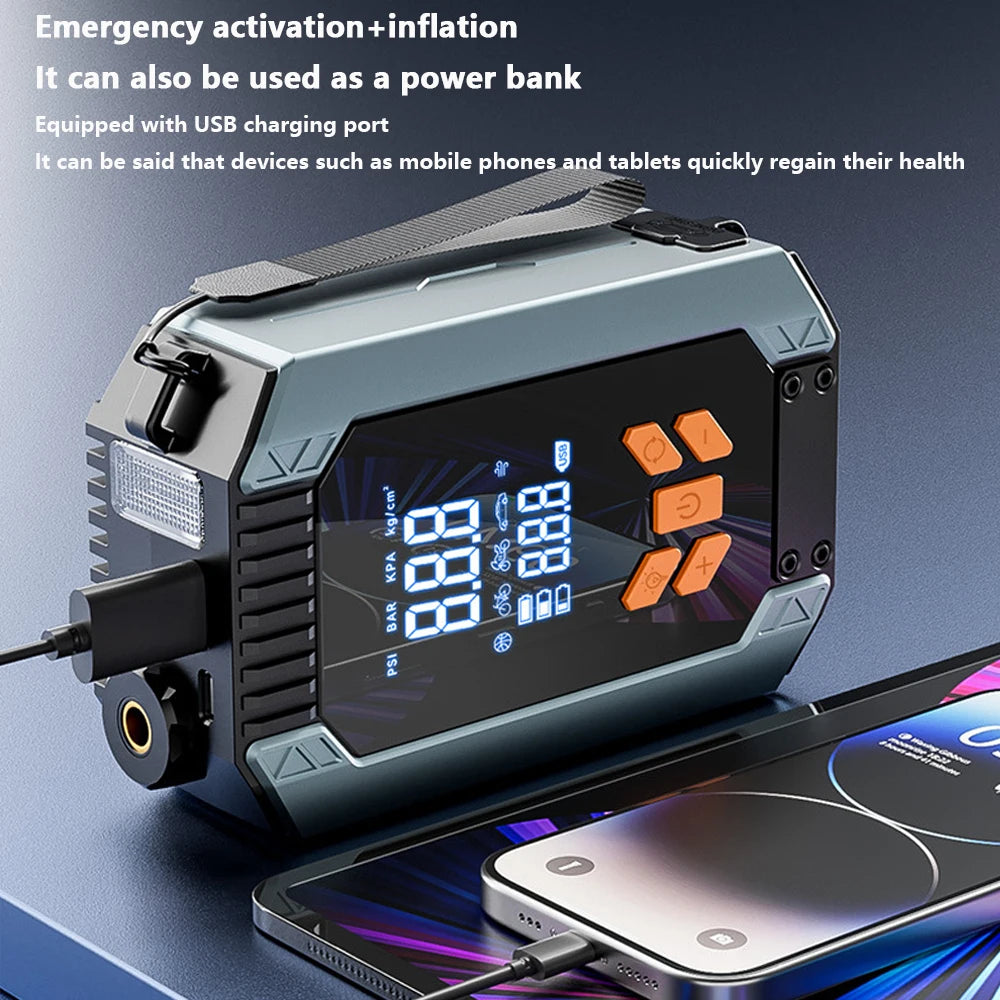 Dual LED Display for Battery & Tire Pressure Monitoring