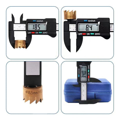 Digital Vernier Caliper with LCD Display 📏✨