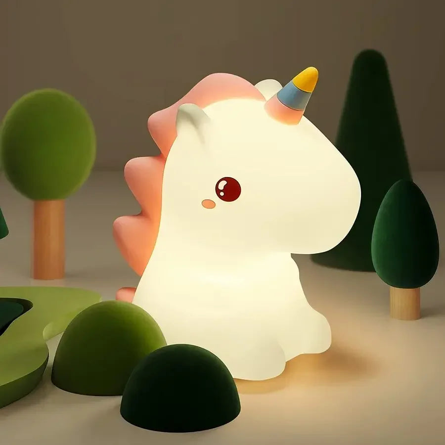 Unicorn Color Glow Night Light 🦄✨