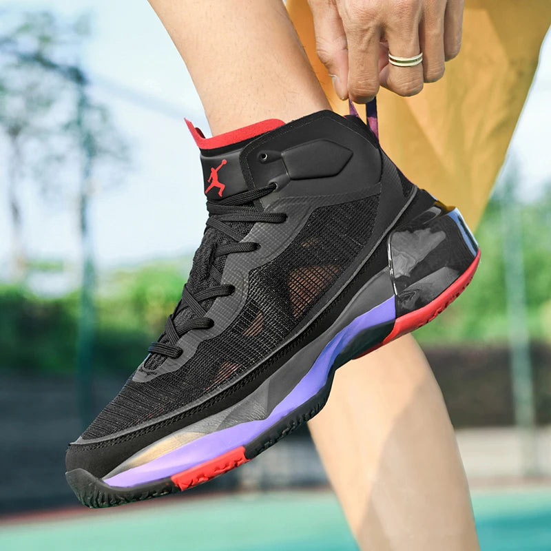 Lightweight Mesh Basketball Sneakers