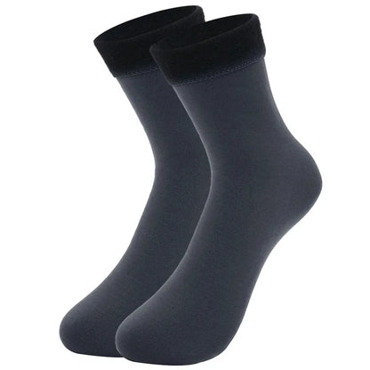 5 pairs Luxurious Velvet Wool Thermal Socks