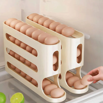 4-Layer Automatic Egg Storage Rack