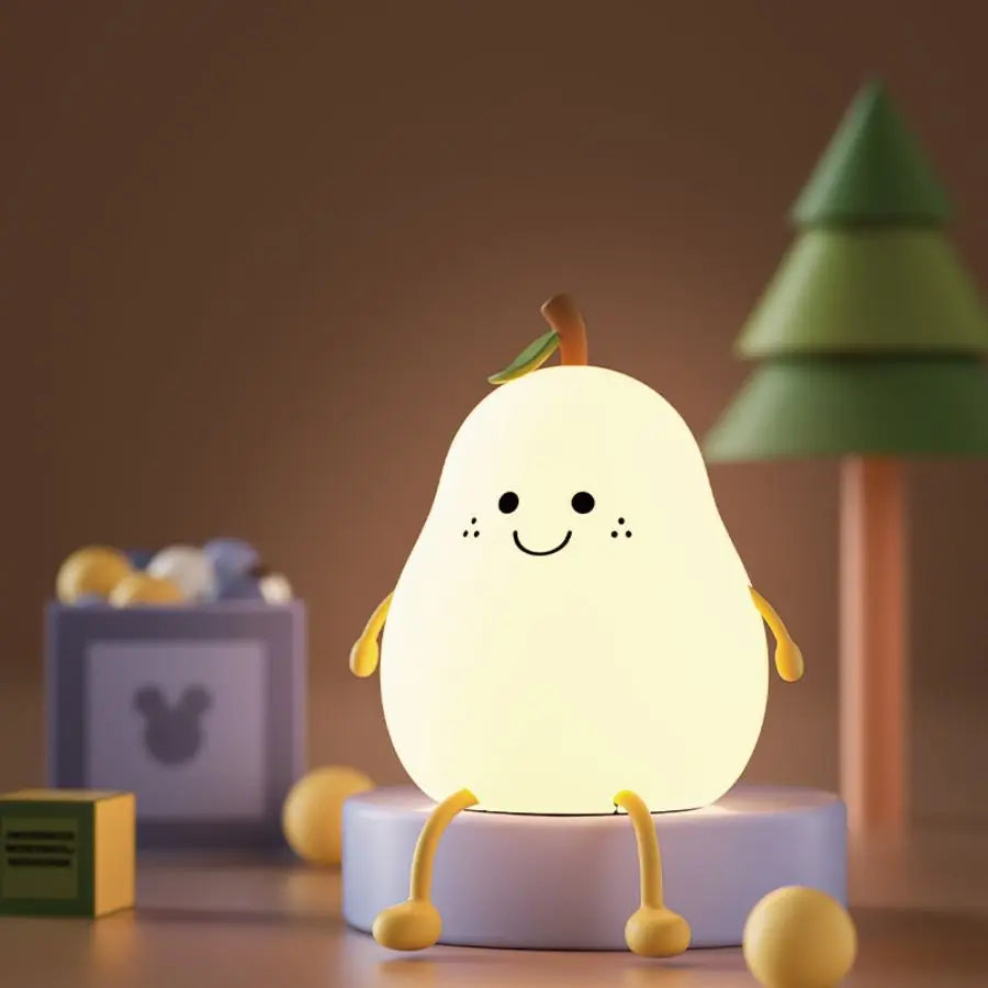 Fruit Silicone Night Light 🍑🥭