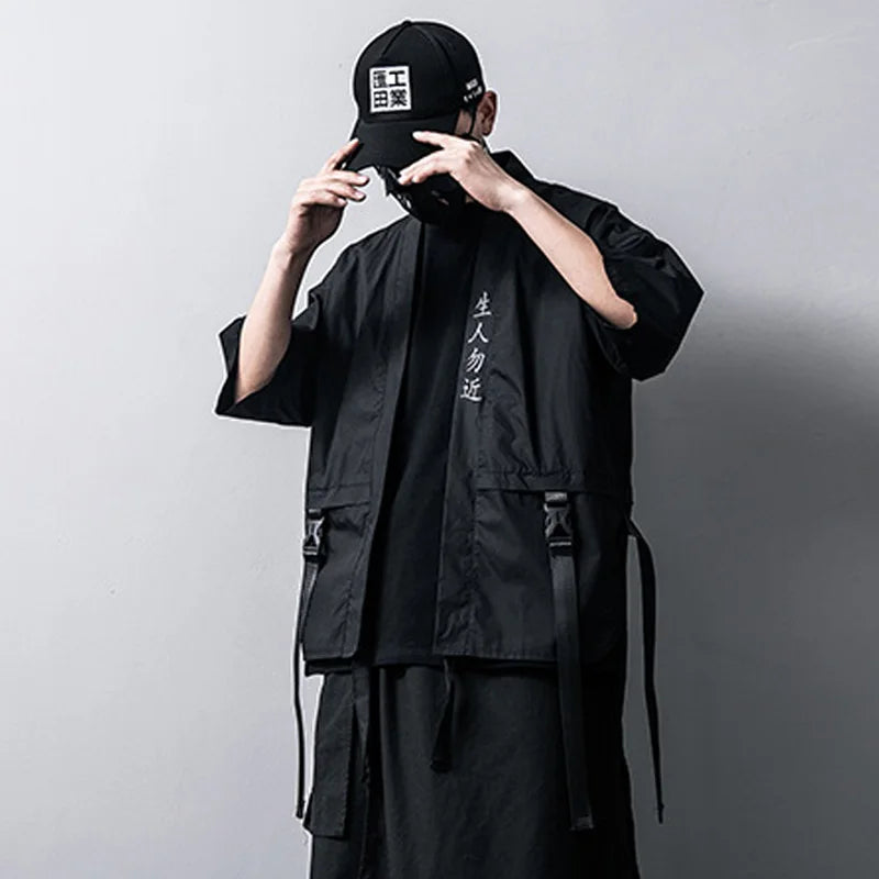 Taoist Robes Inspired Techwear Shirt