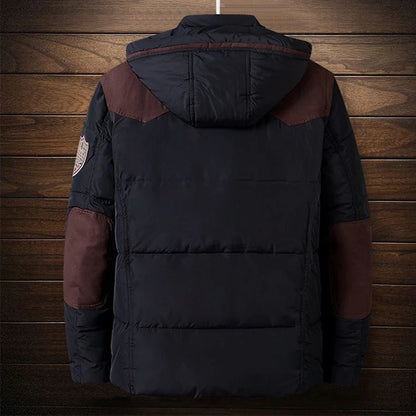 Thickened Mid-Length Down Jacket for Extreme Cold