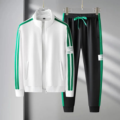 Patchwork Slim Tracksuit