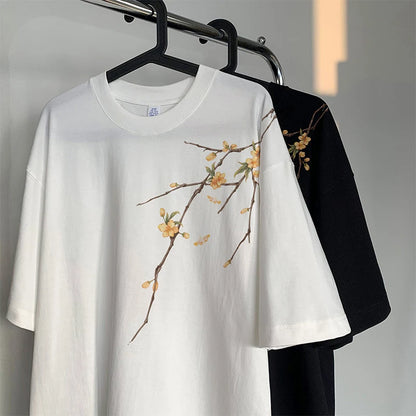 2024 Trendy Floral Pattern Harajuku T-Shirt