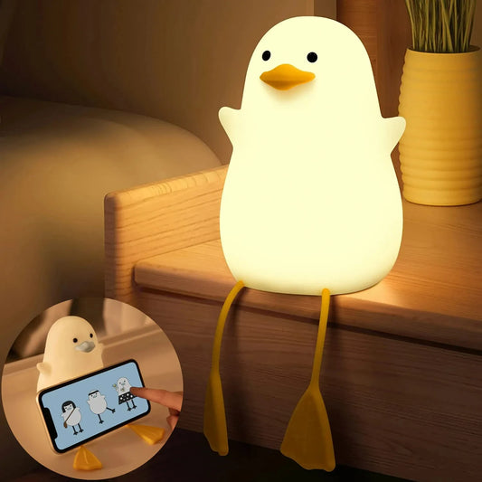 Duckling Silicone Night Light 🐤✨