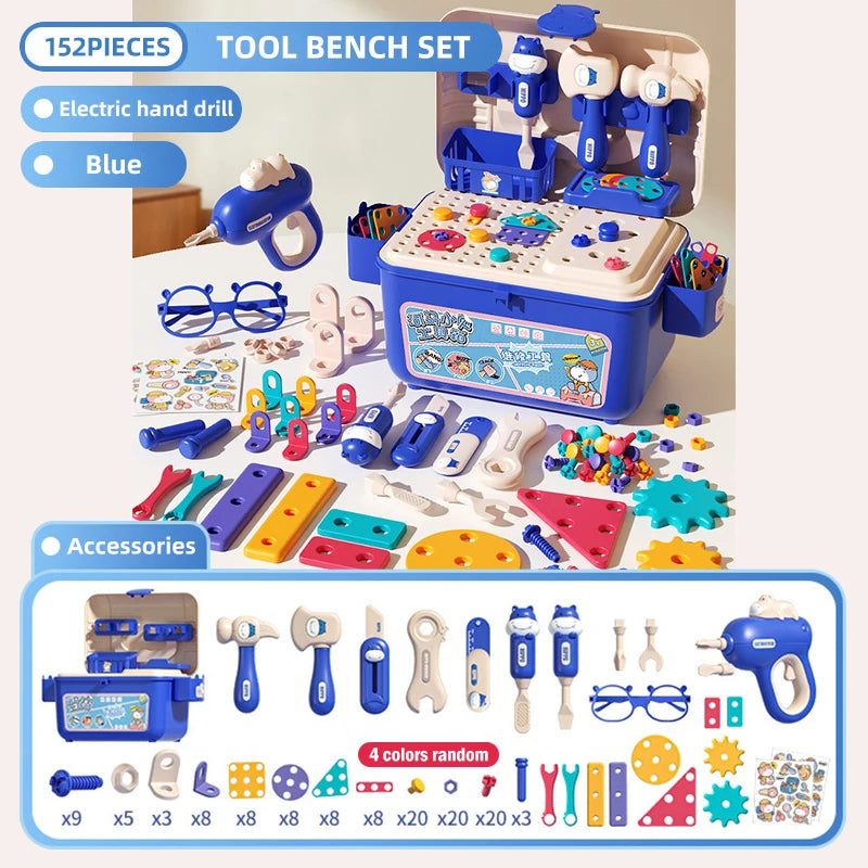 Elite™ Kids Electric Drill Builder Set – Creative Assembly Toy