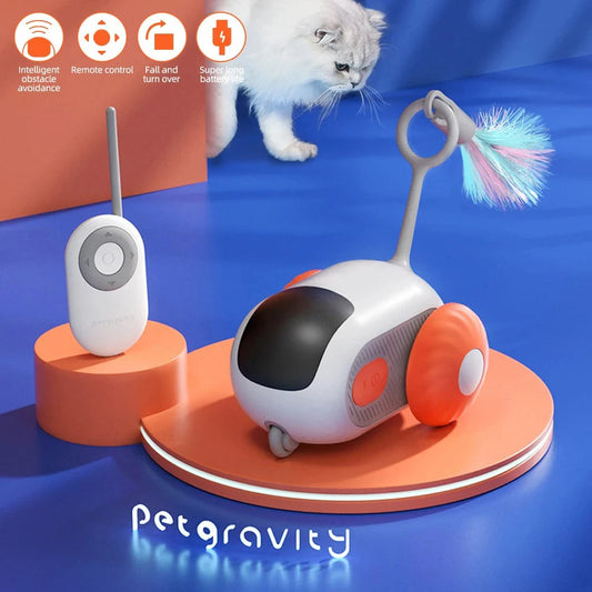 Smart Cat Toy Car – Remote-Controlled Fun