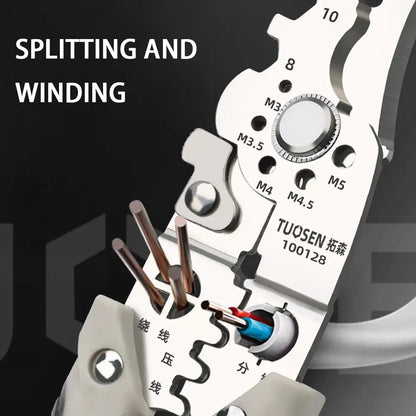 Multifunctional Automatic Wire Stripper & Crimper Tool