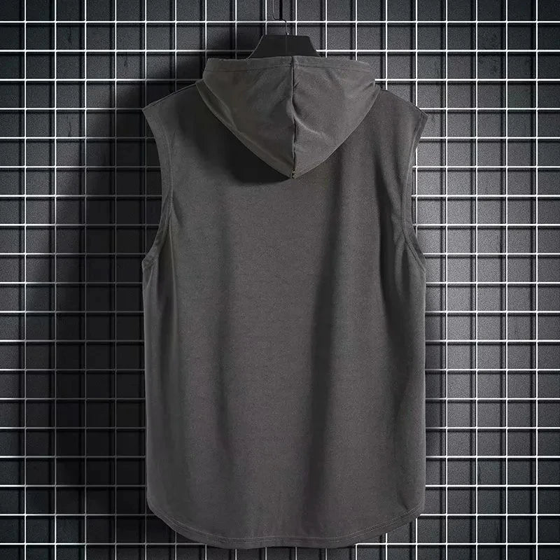 Men's Fashion Sleeveless Hoodie