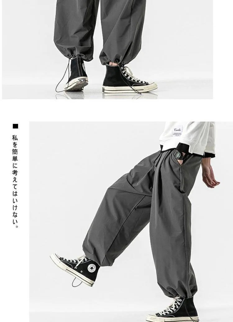 Korean Style Casual Oversized Harem Pants