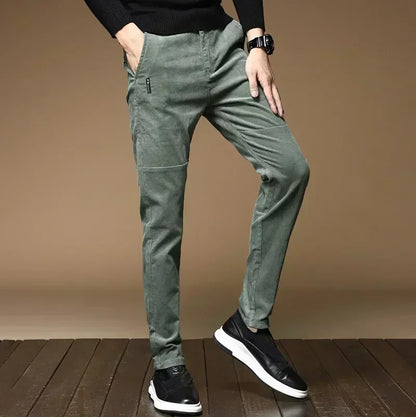 Winter Warm Stretch Corduroy Pants