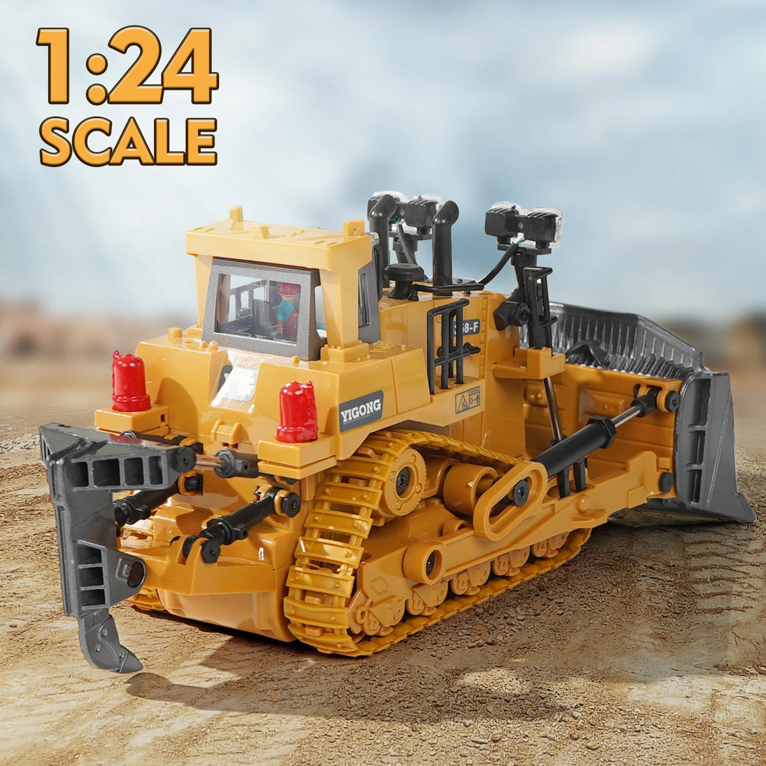 Remote Control Bulldozer & Excavator