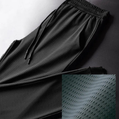 Men's Summer Ice Silk Mesh Breathable Pants