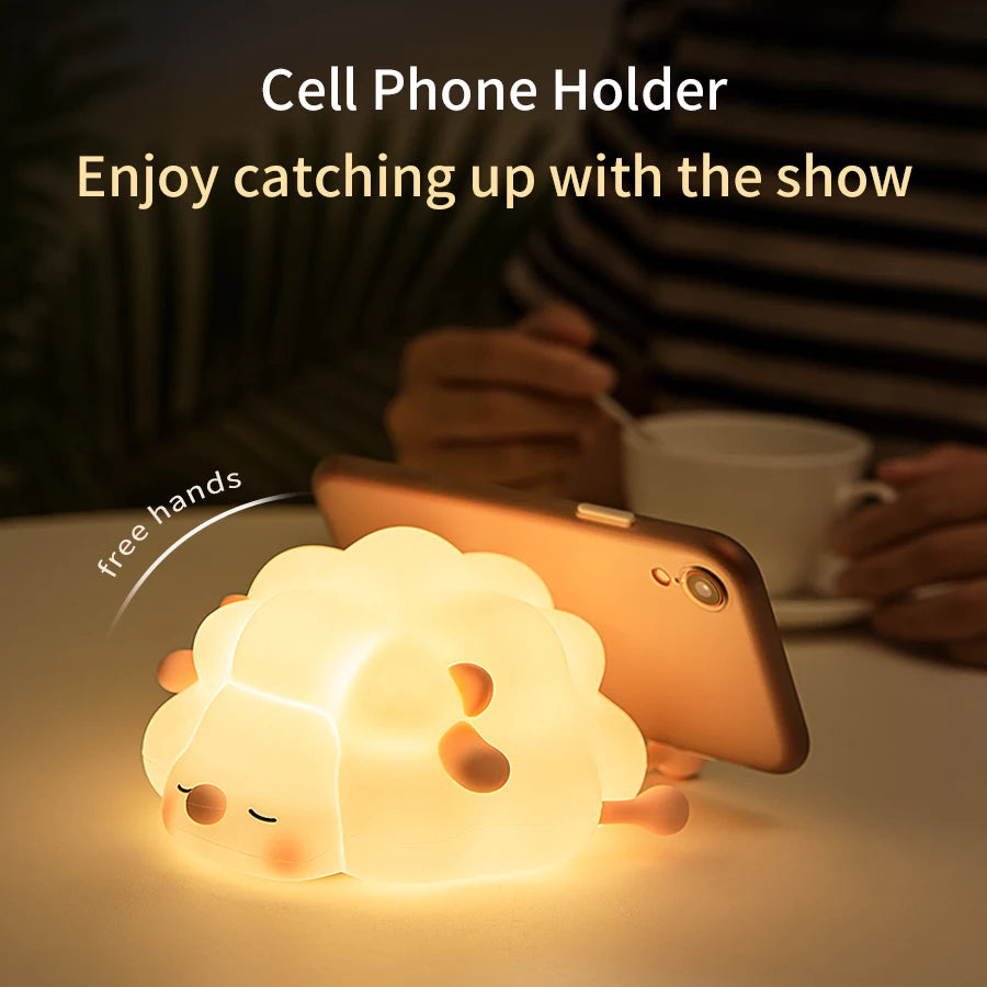 Sheep Silicone Night Light 🐑✨