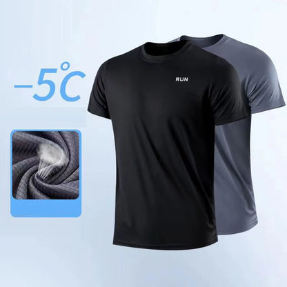 Men's Quick-Dry Gym Sport Shirt