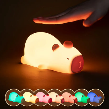 Capybara Night Light Lamp 🦫✨