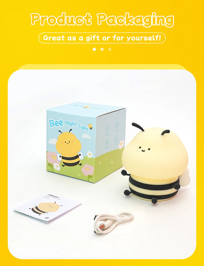 🐝 Bee Night Light — Buzzing With Glow