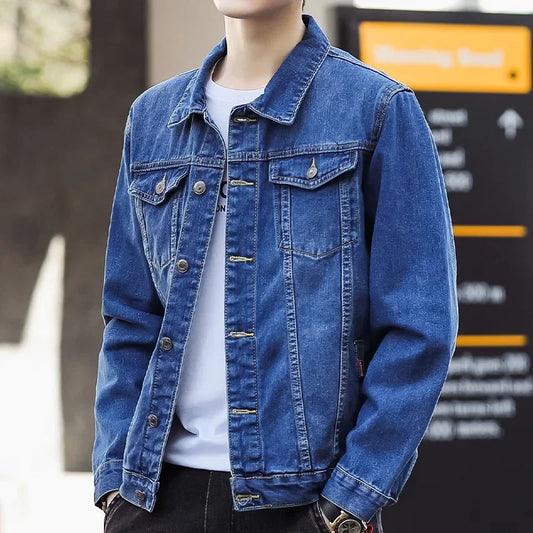 Men's Casual Denim Work Jacket