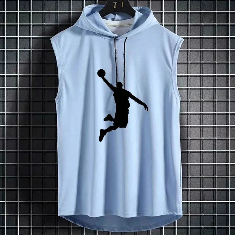 Men's Fashion Sleeveless Hoodie