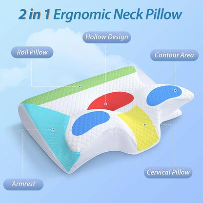 CozyRest® Memory Foam Neck Pillow