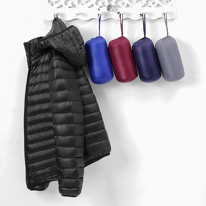 Ultra-light Hooded Down Jacket