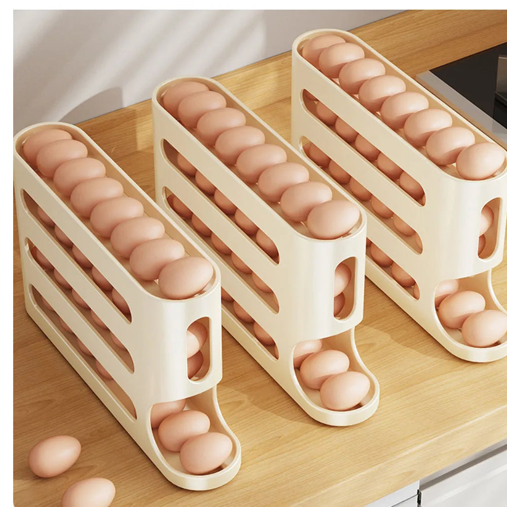 4-Layer Automatic Egg Storage Rack