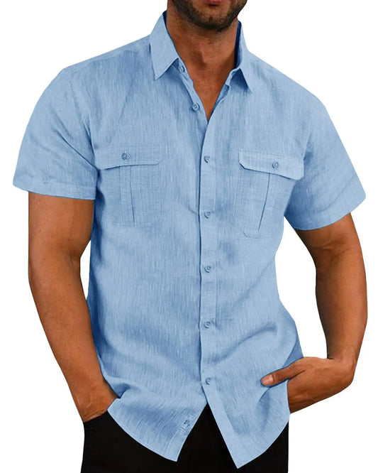 Summer Breeze Cotton Linen Shirt