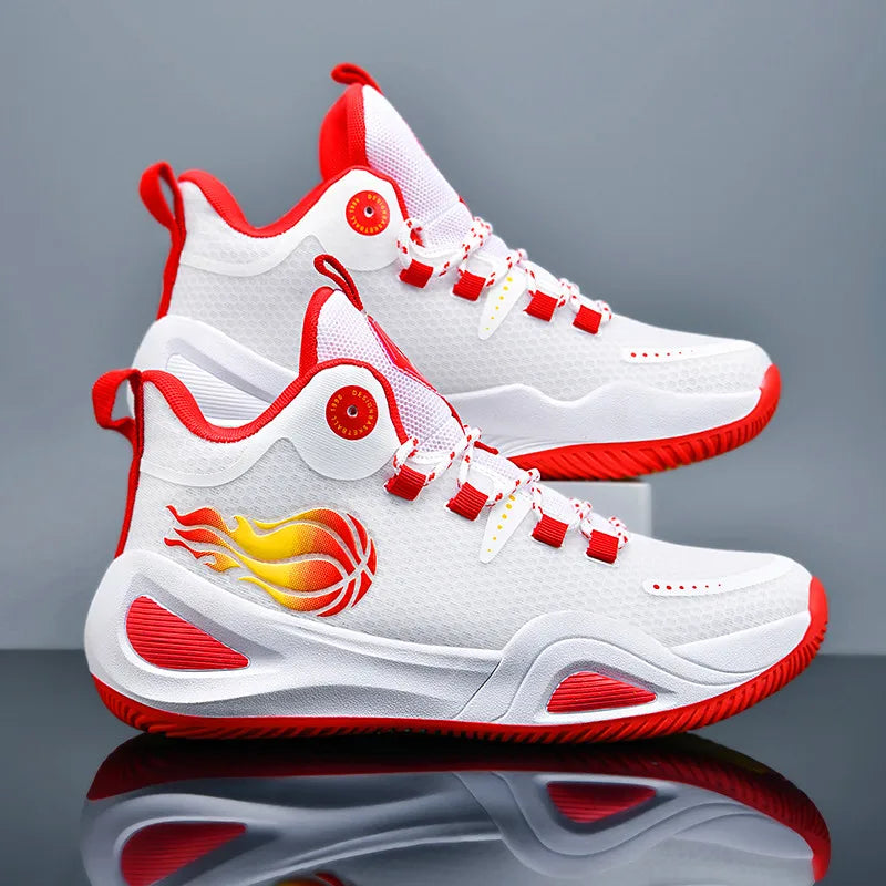 Dragon New Year Red Basketball Sneakers