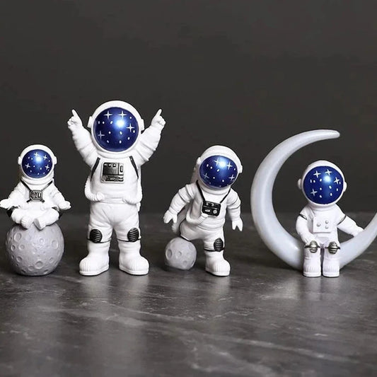 Astronaut Figure Statue Set