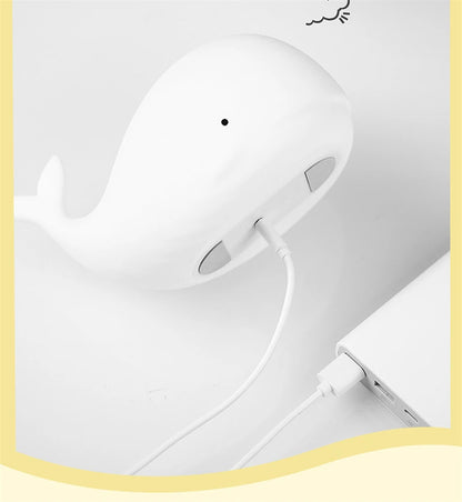 Whale Silicone Night Light 🐳🌙