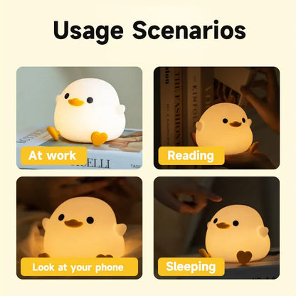 Cute Duck Night Light