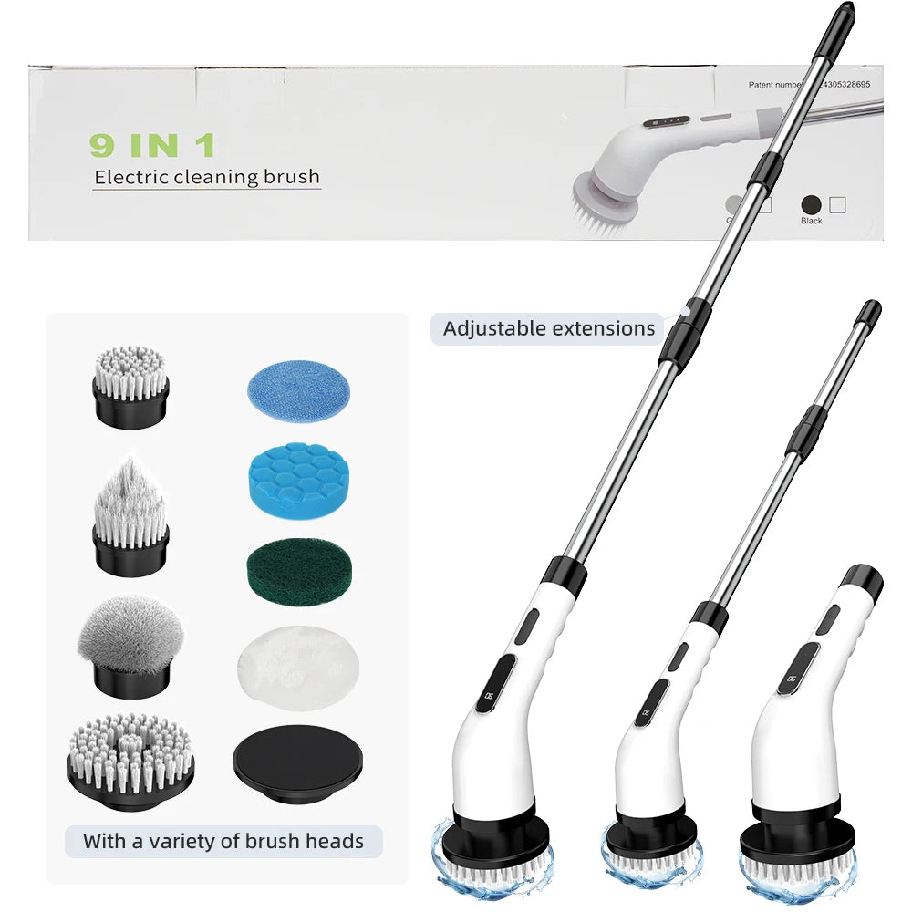 Elite™ 9-in-1 Electric Spin Scrubber
