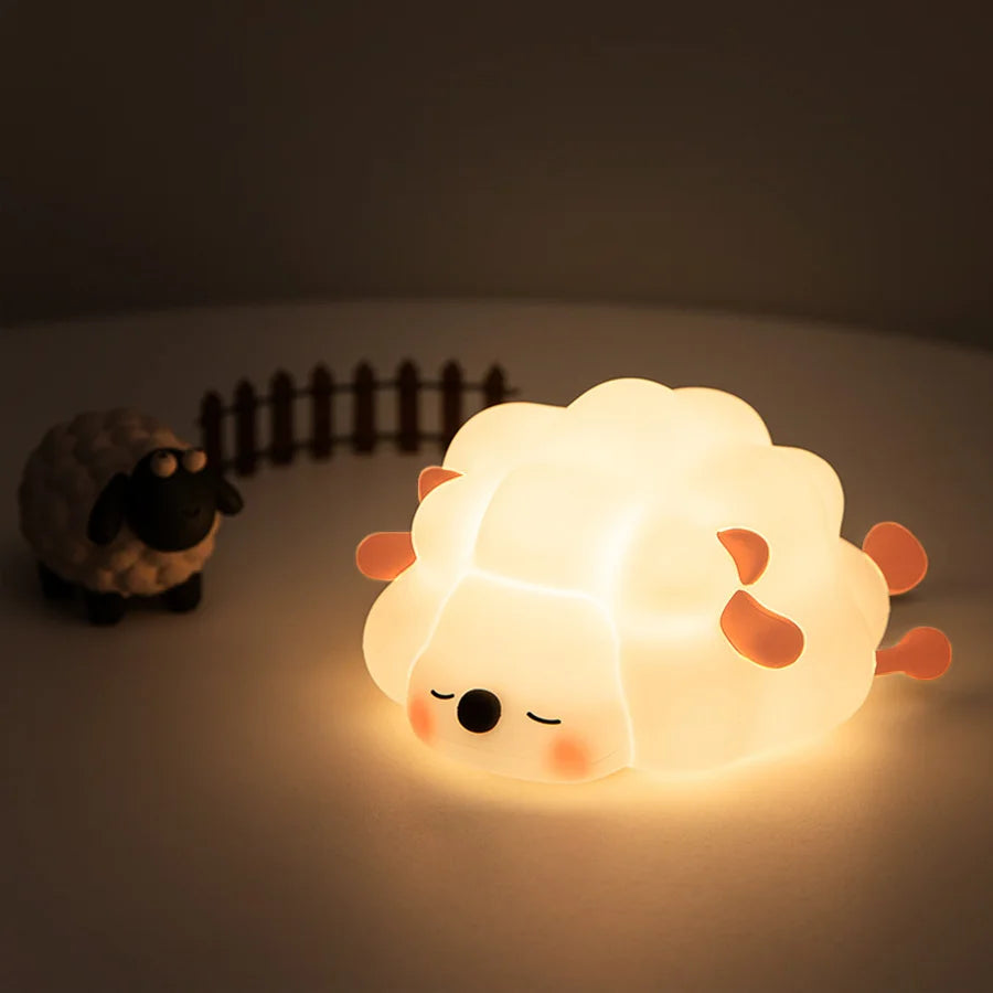Sheep Silicone Night Light 🐑✨