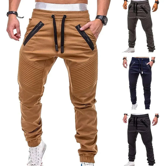 Men's Fashion Drawstring Jogging Pants