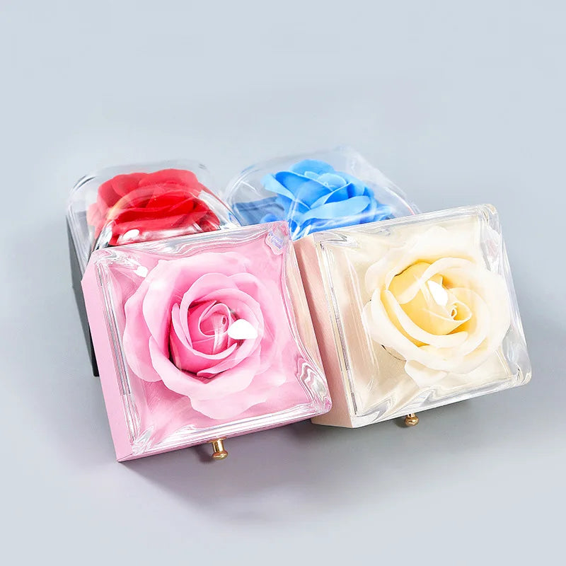 The Ultimate Romantic Gift Box – Rose + Jewelry Drawer!