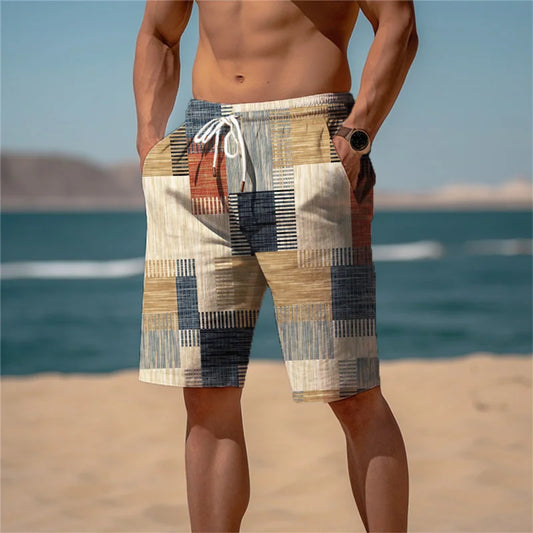 Men's Terry Cloth Beach Shorts