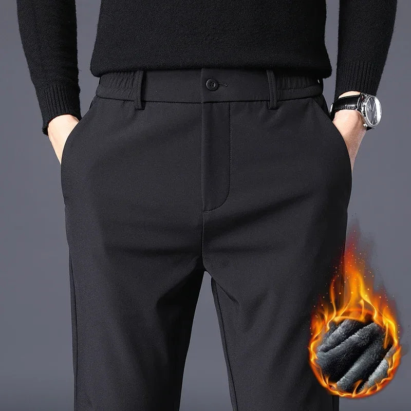 Men's Fleece-Lined Winter Pants