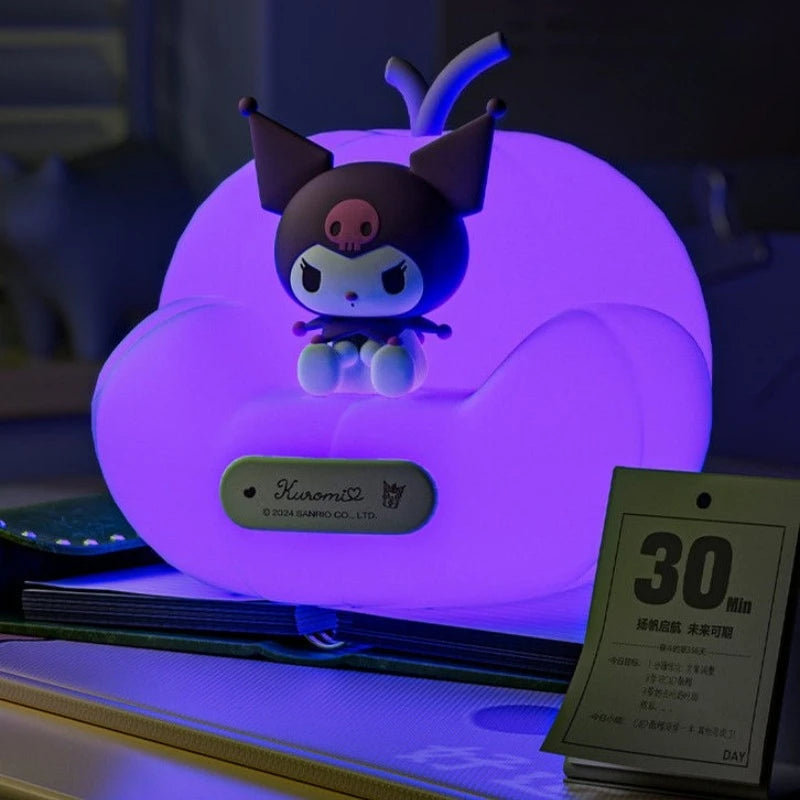 LED Cartoon Kuromi Night Lamp Organizer 🍑