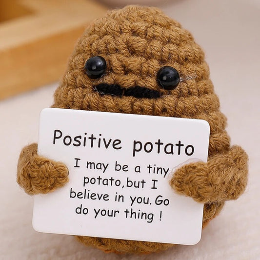 Cute Handwoven Positive potato 🥔