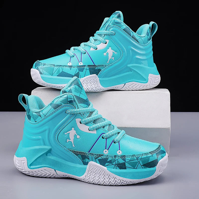 Kids' Non-Slip Basketball Sneakers